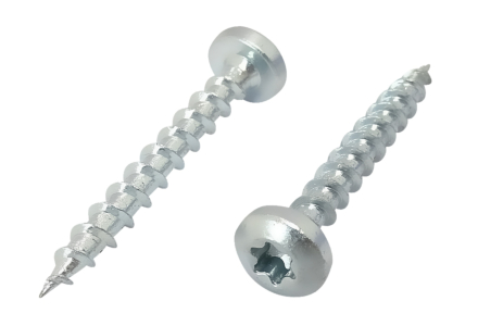 Spaanplaatschroeven torx bolkop 6x60 verzinkt 200 stuks