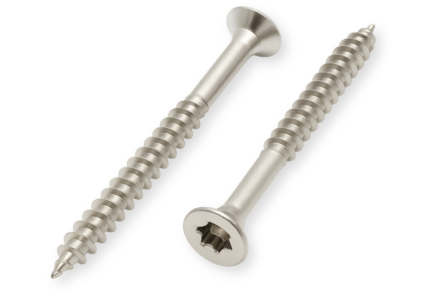 Spaanplaatschroeven RVS A2 torx 3,5x25 - 200 stuks