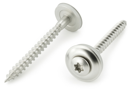 Spenglerschroeven 4,5x25 RVS A2 torx 100 stuks