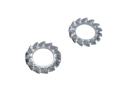 Tandveerringen DIN 6798A, M4 / 200 stuks