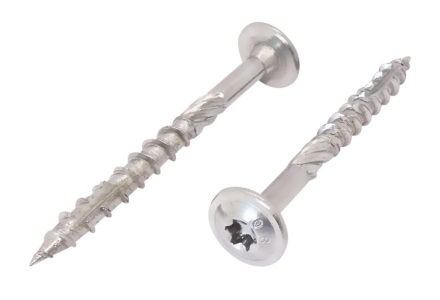 Tellerkopschroeven 8x240 torx gehard RVS 50 stuks