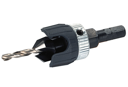 Verzinkboor met dieptestop 4mm