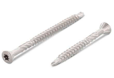 Vlonderschroeven met boorpunt 5x45 RVS C1 200 stuks