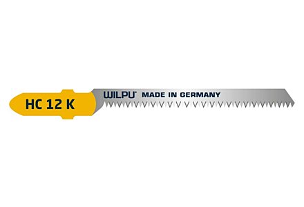 Decoupeerzagen Wilpu HC 12 K voor bochten in zacht hout, multiplex en spaanplaat - 5 stuks