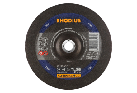 Rhodius XTK77 doorslijpschijf 230x1,9 mm staal