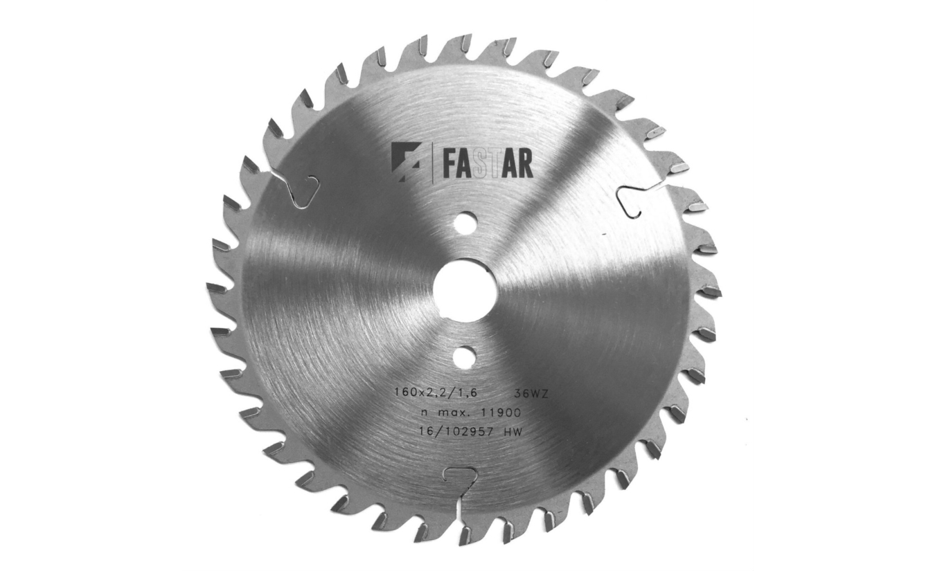 Fastar HM cirkelzaagblad 420x40x96 4.0/3.2 Trapezium vlaktand (neg)