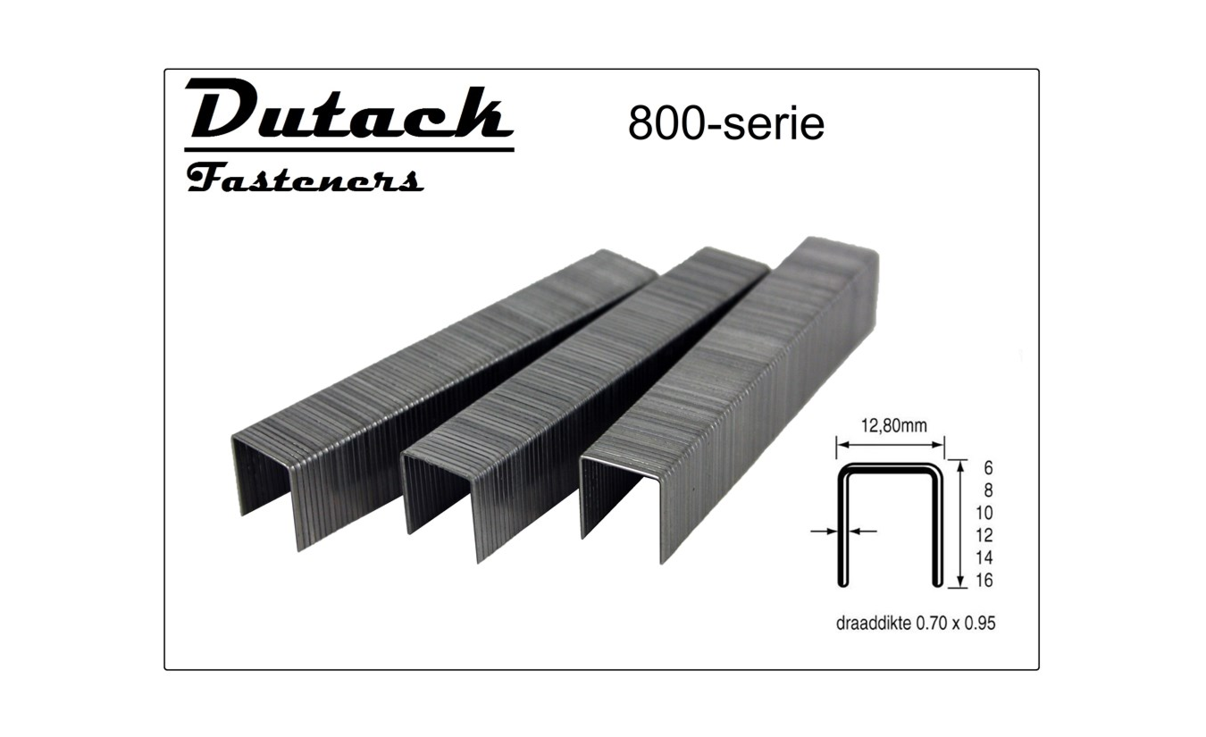 Dutack nieten 812 Cnk gegalvaniseerd 10.000 stuks