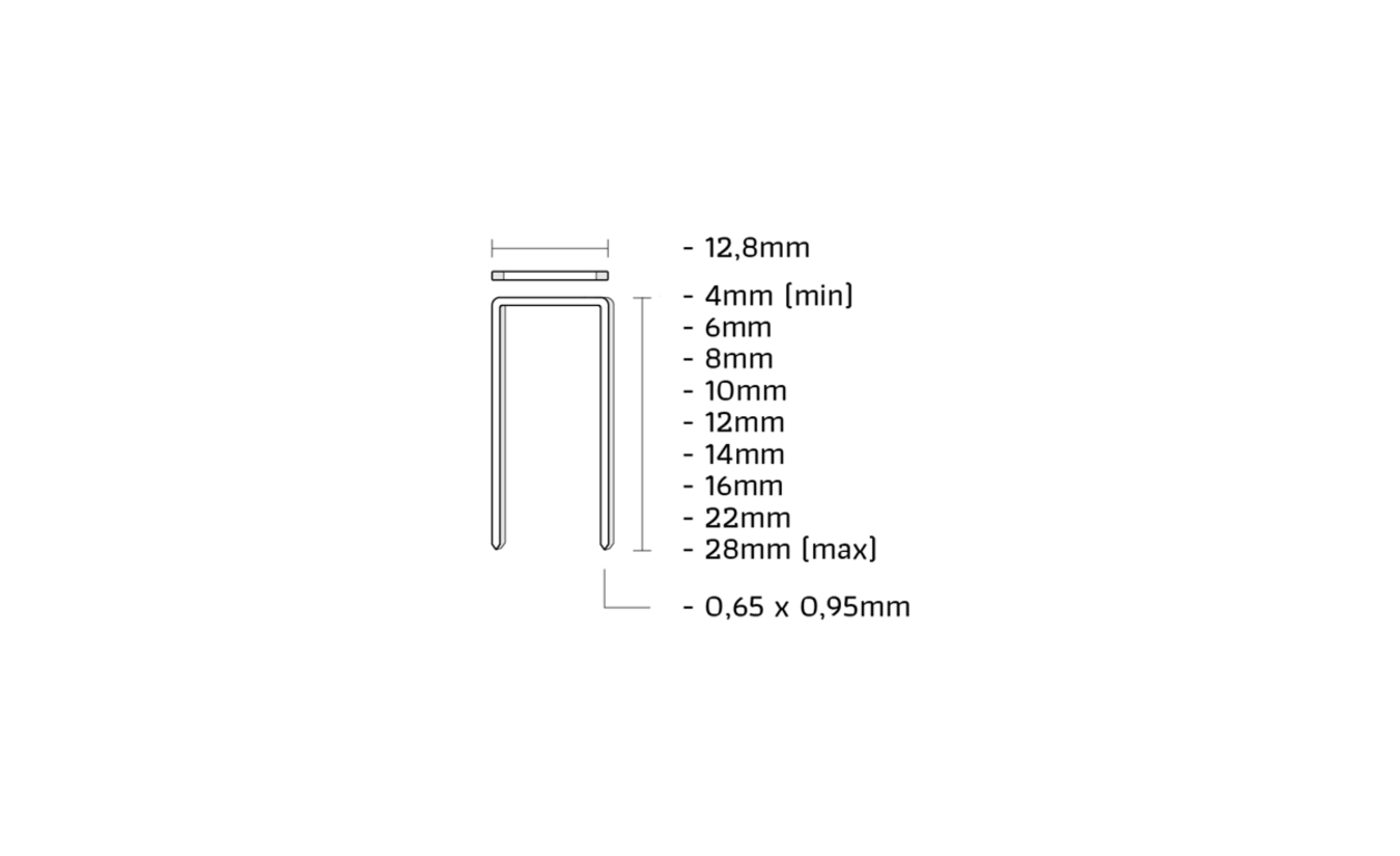 Union nieten A-10CN-L 10mm 7500 stuks