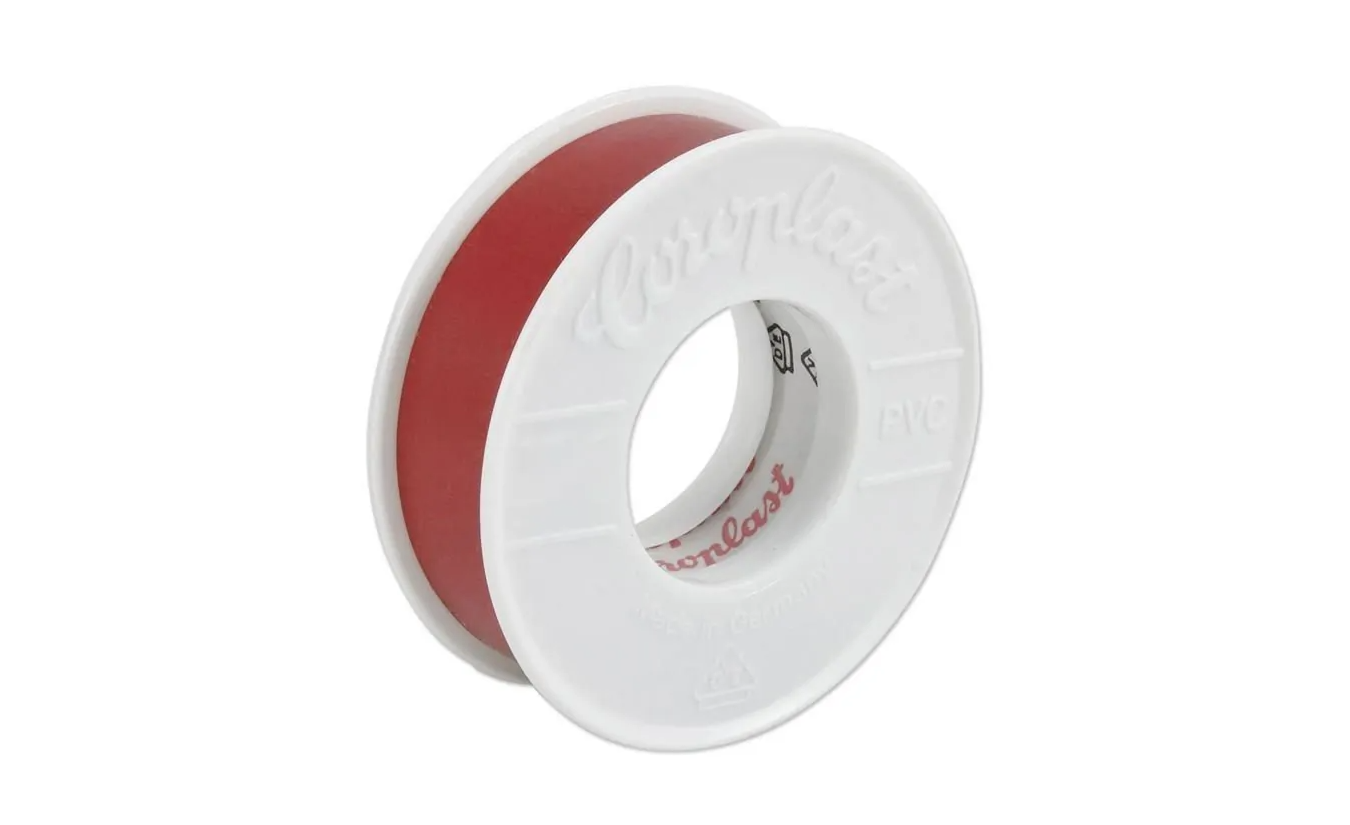 PVC isolatietape rood 15mmx25 meter