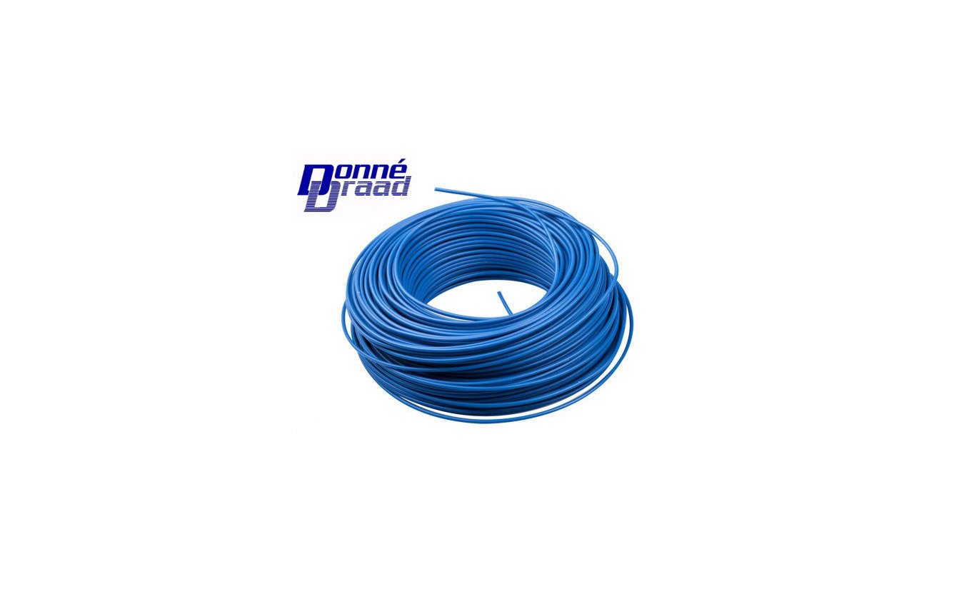 VD draad Donné 2.5mm² blauw 100 meter