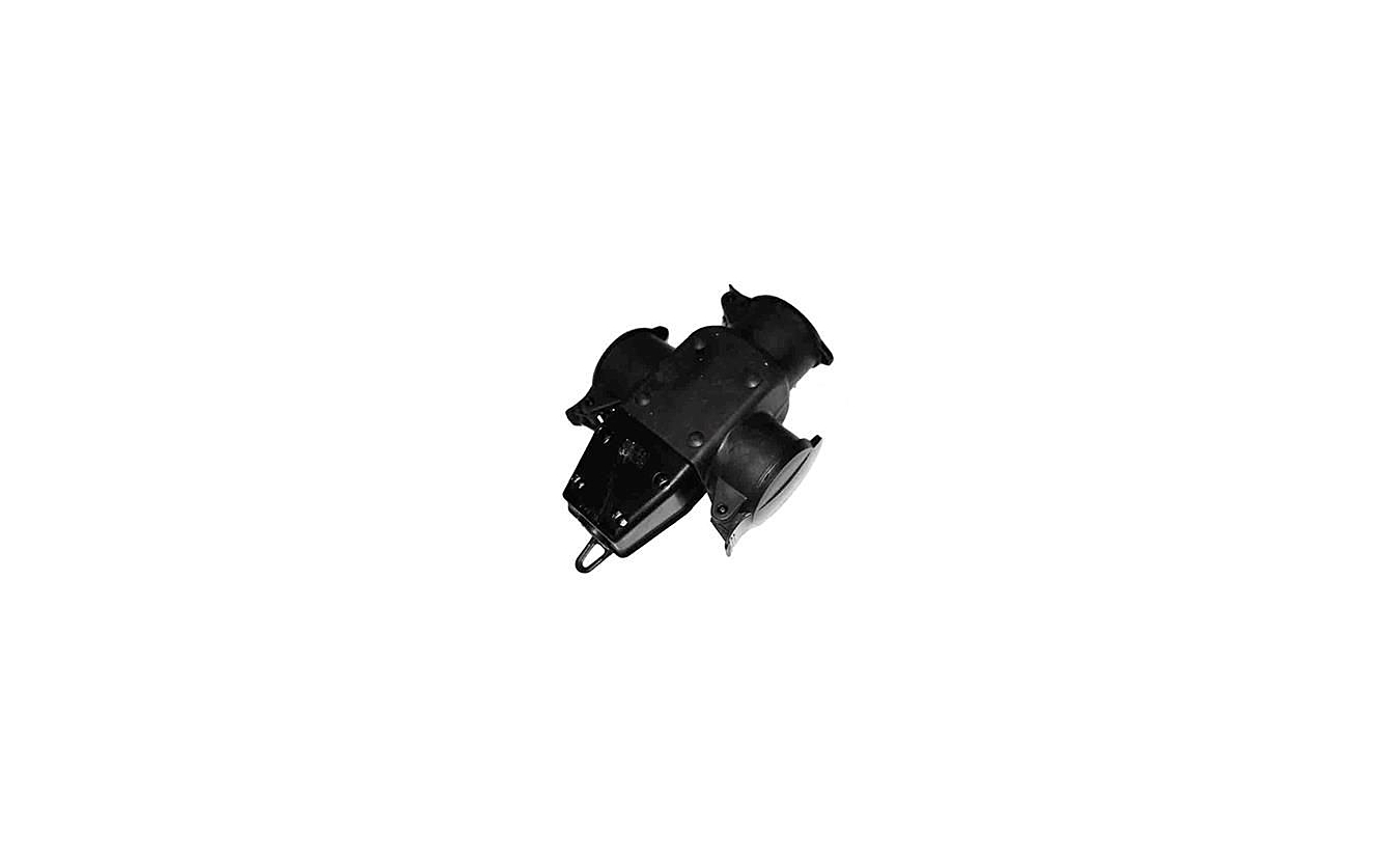 Drieweg hangkoppeling rubber IP44
