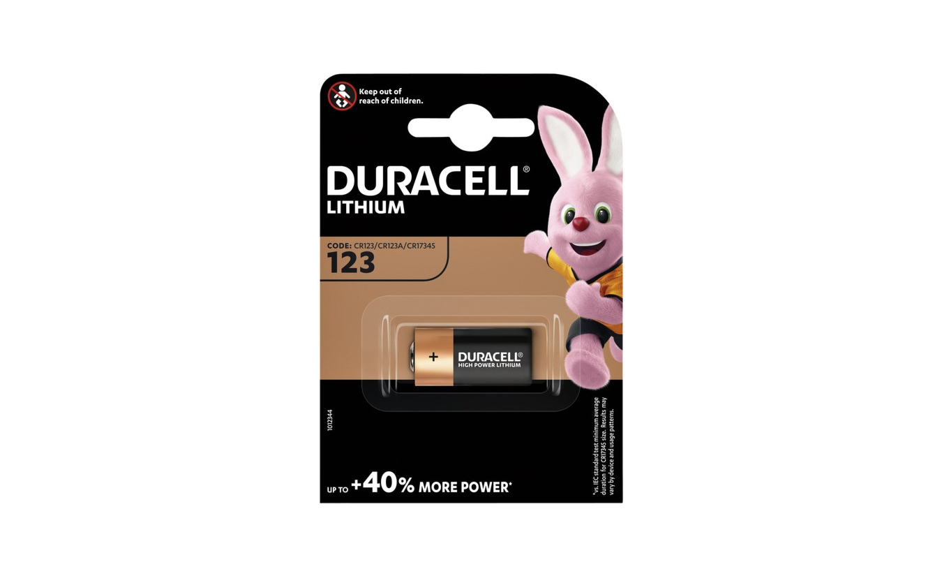 Duracell 123 batterij