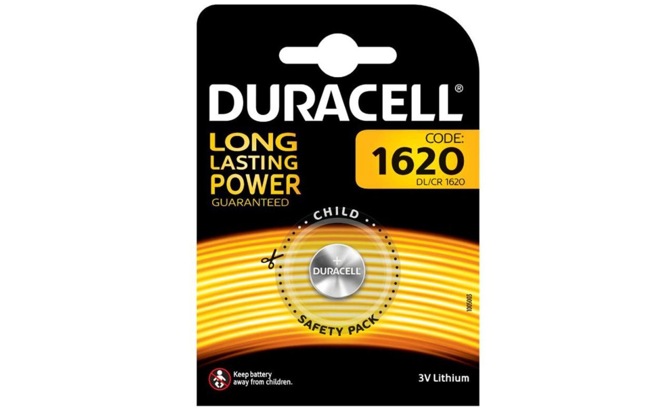Duracell 1620 knoopcel batterij