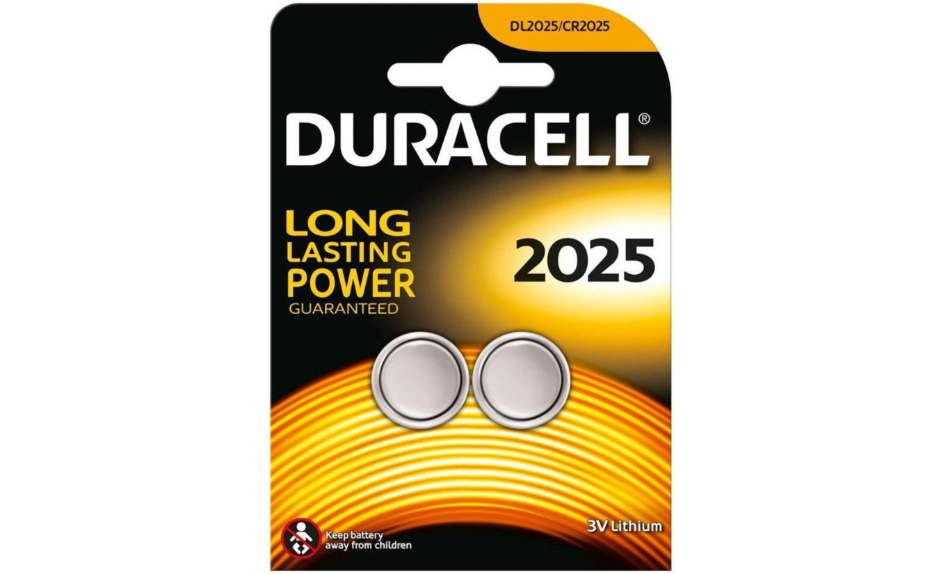 Duracell 2025 knoopcel batterijen 2 stuks