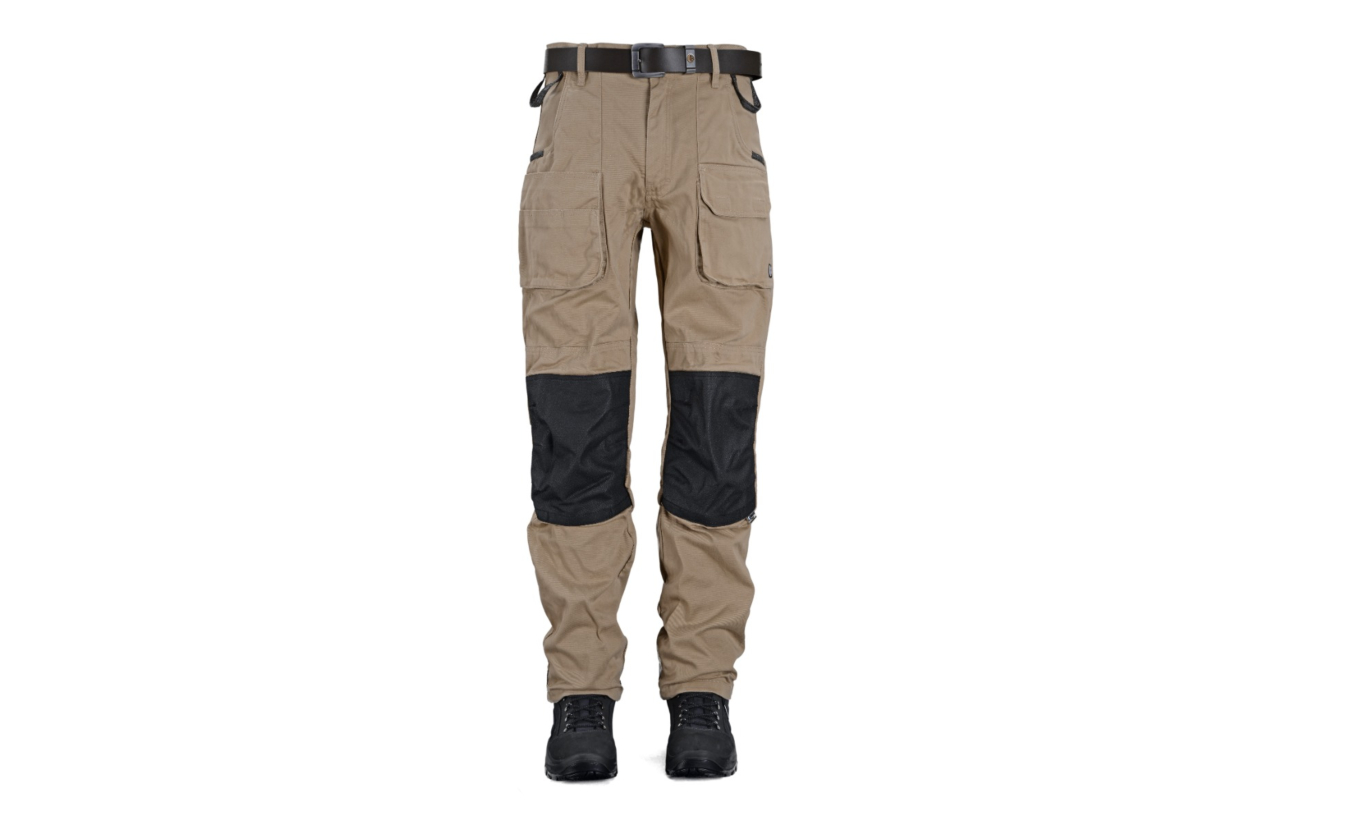 Beckum workwear werkbroek khaki kevlar maat W44 L36