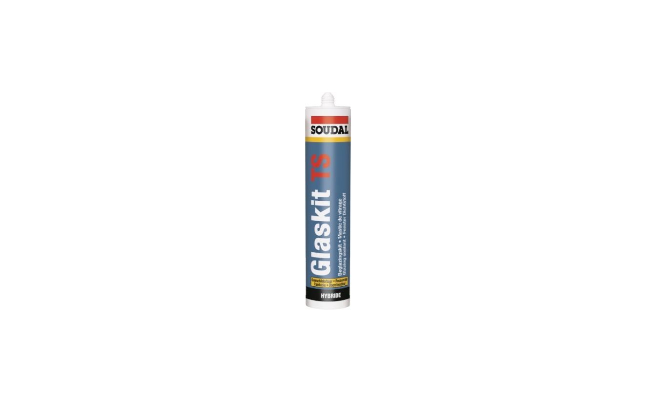 Soudal Glaskit TS - Zwart 290ml