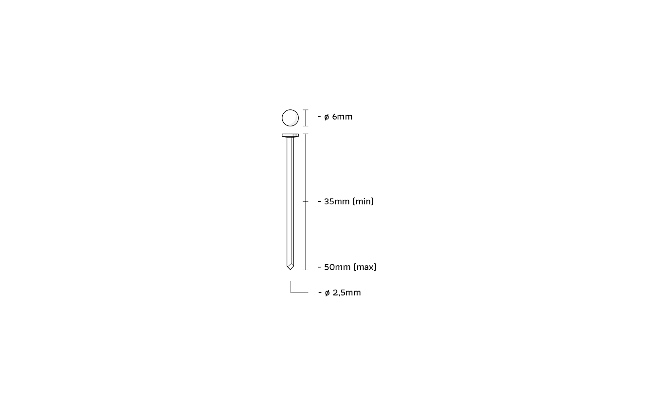 Union IGP45ARRJ-BL coilnails 200 stuks