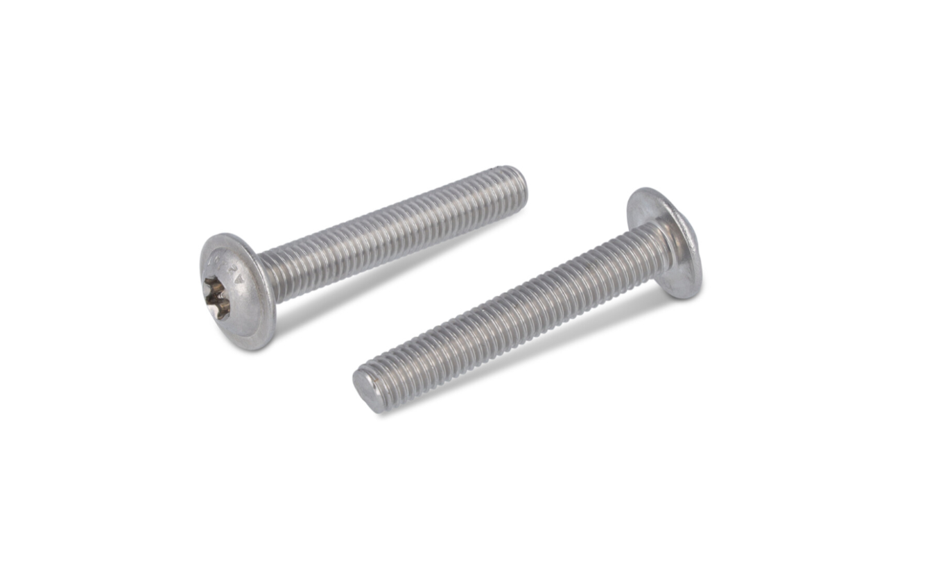 Metaalschroeven ISO 7380-2 RVS A2 TX25 M5x16 - 500 stuks