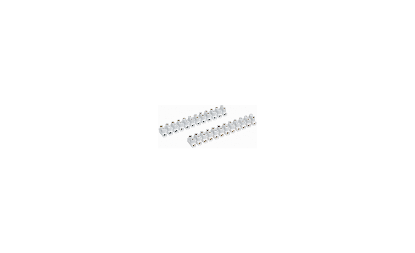 Kroonsteen strip wit 1-4mm - 10 stuks