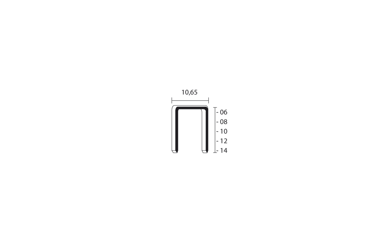 Union nieten MW14CN-F 14mm 4000 stuks