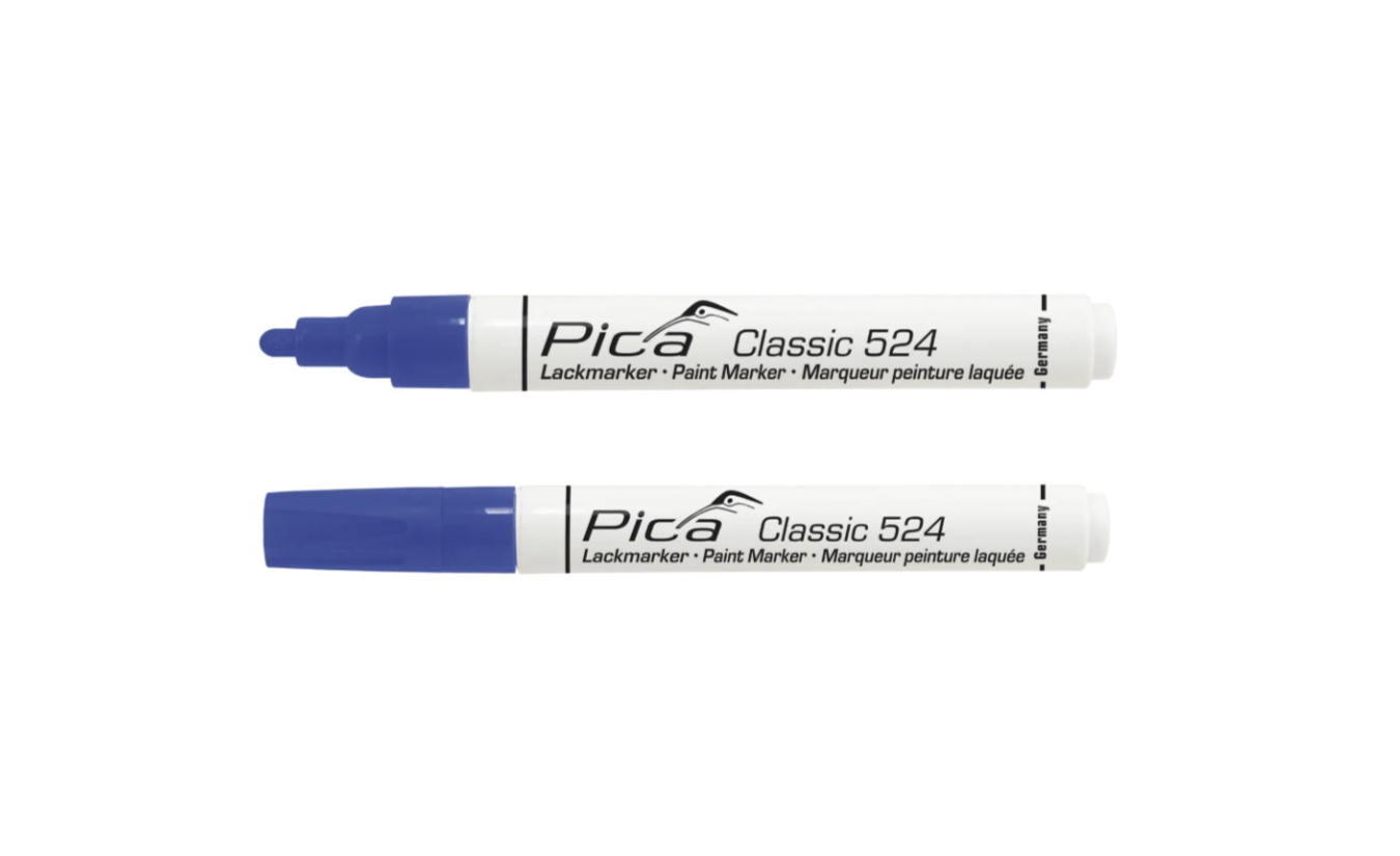 Pica classic industriële lakmerker blauw