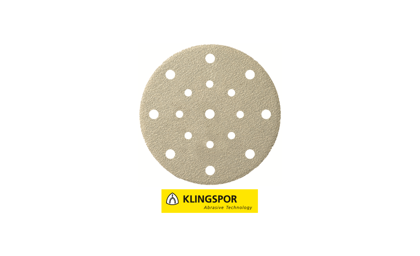 Klingspor schuurschijven klitteband - PS33 GLS51 Ø150mm 17 gaten korrel 40