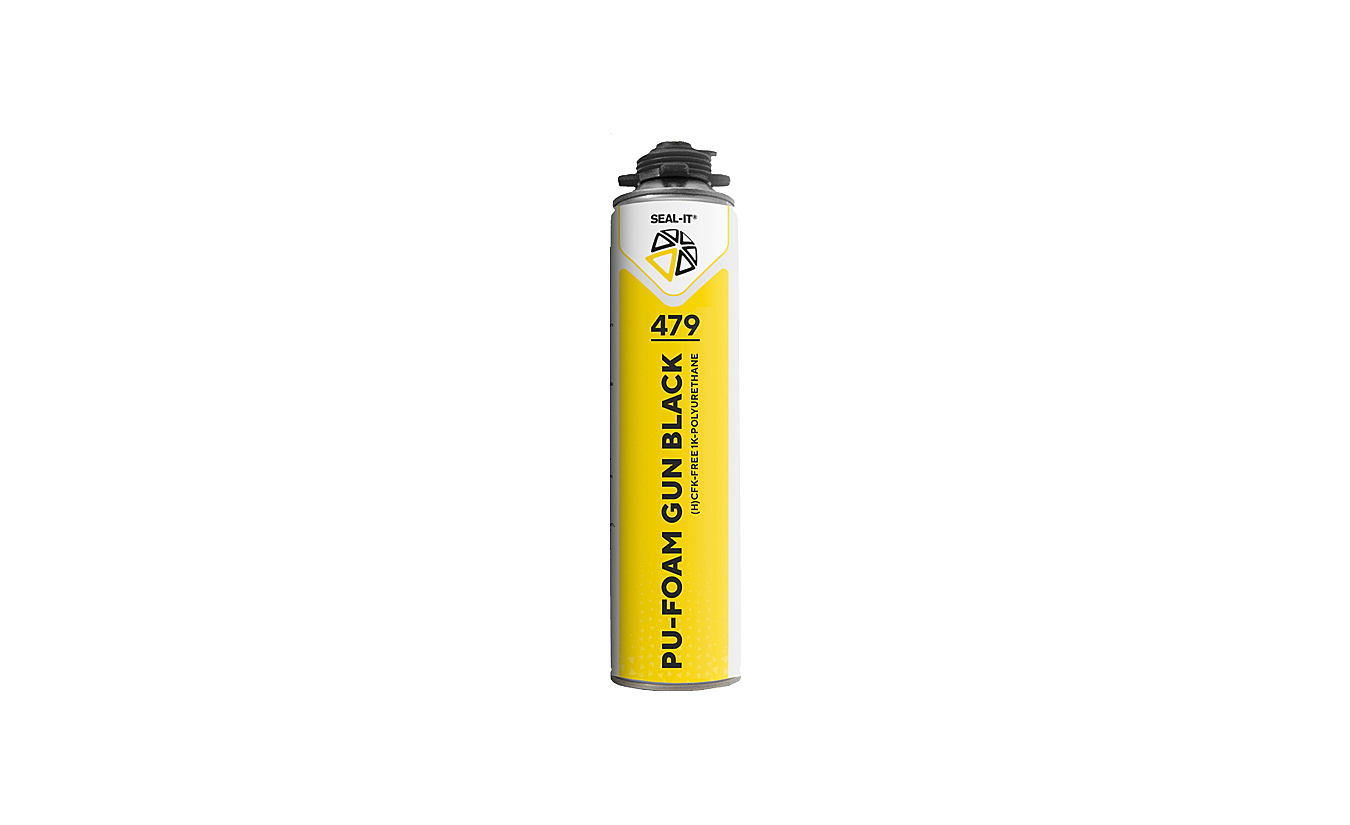 Seal-it 479 purschuim zwart 690ml