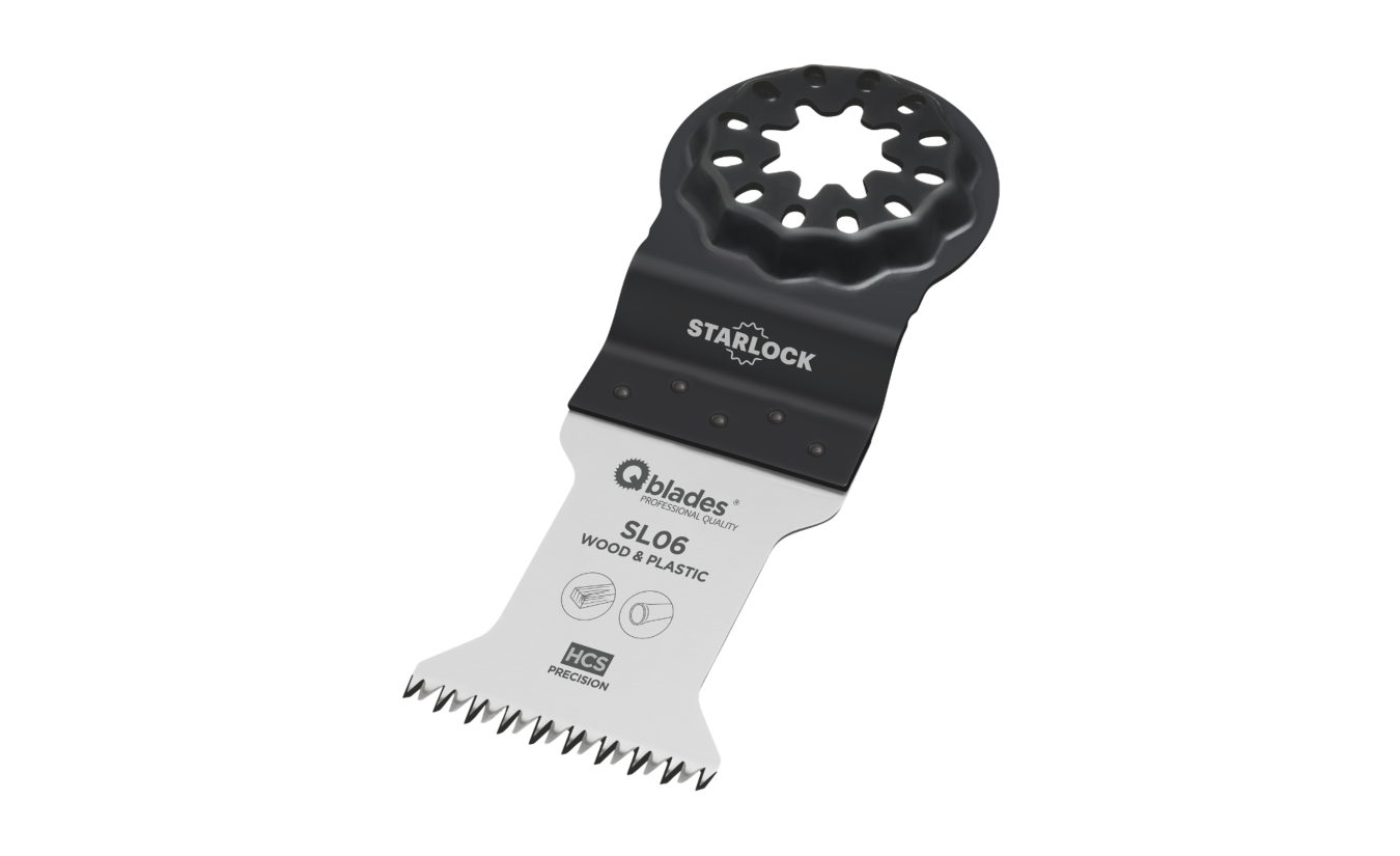 Qblades SL06 32x50mm multitool zaagblad Hout Precision (Starlock)