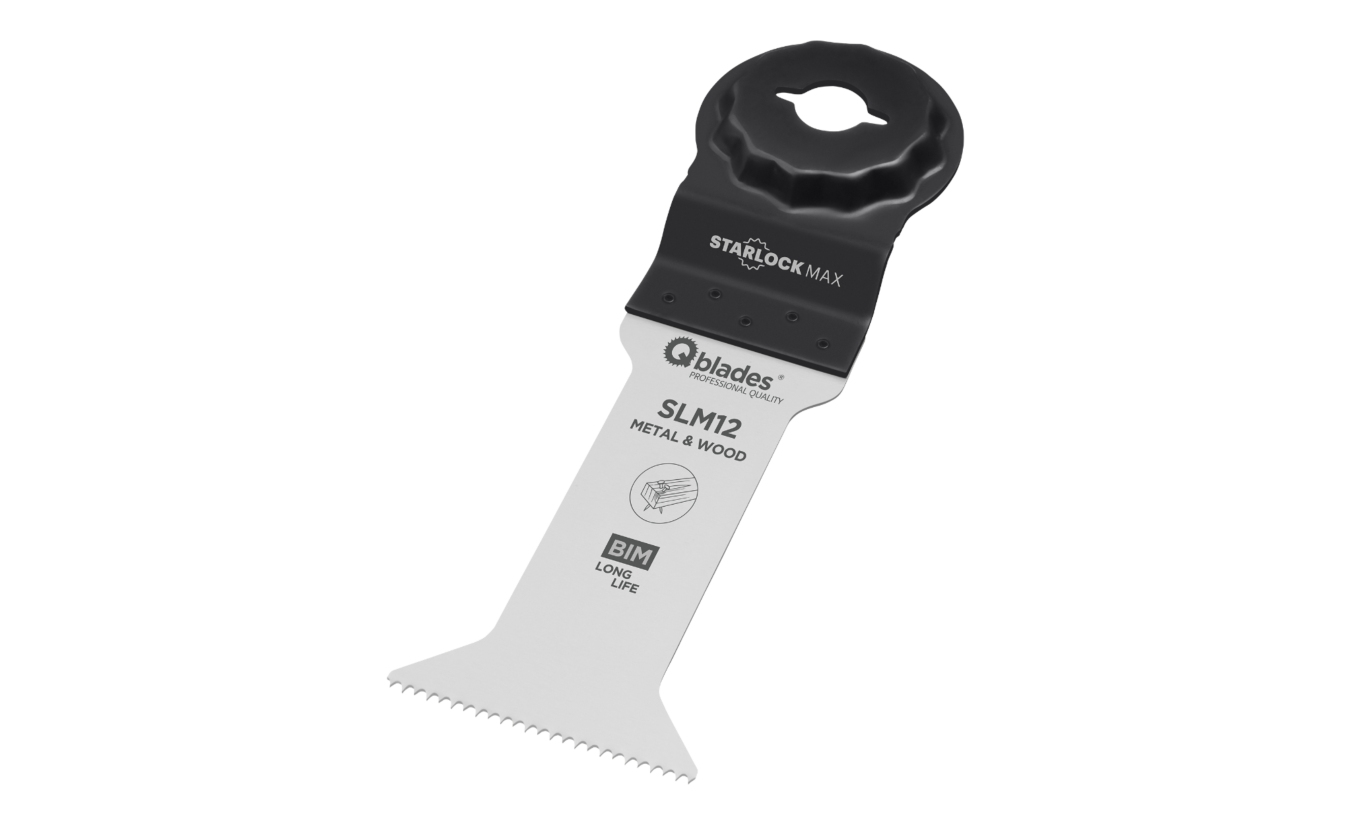 Qblades SLM12 42x78mm multitool Bi-metalen zaagblad Hout en Metaal (Starlock MAX)