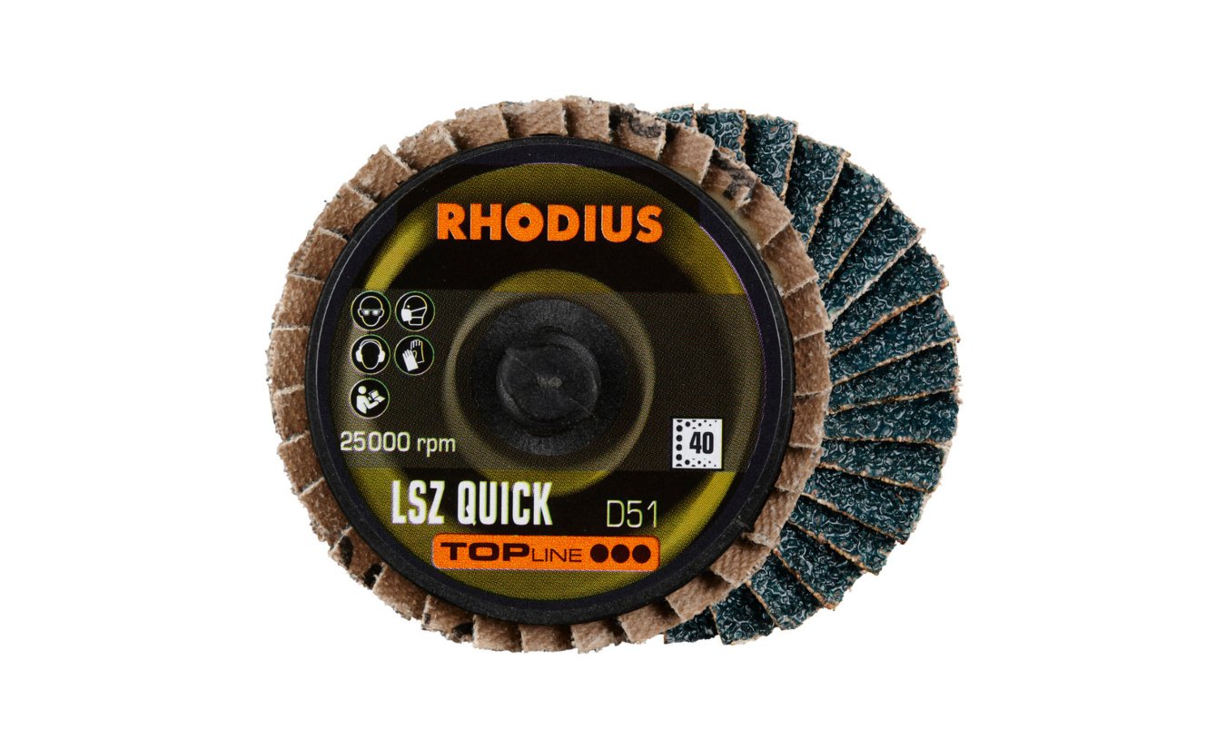 Rhodius LSZ Quick lamellenschijf 51mm K60