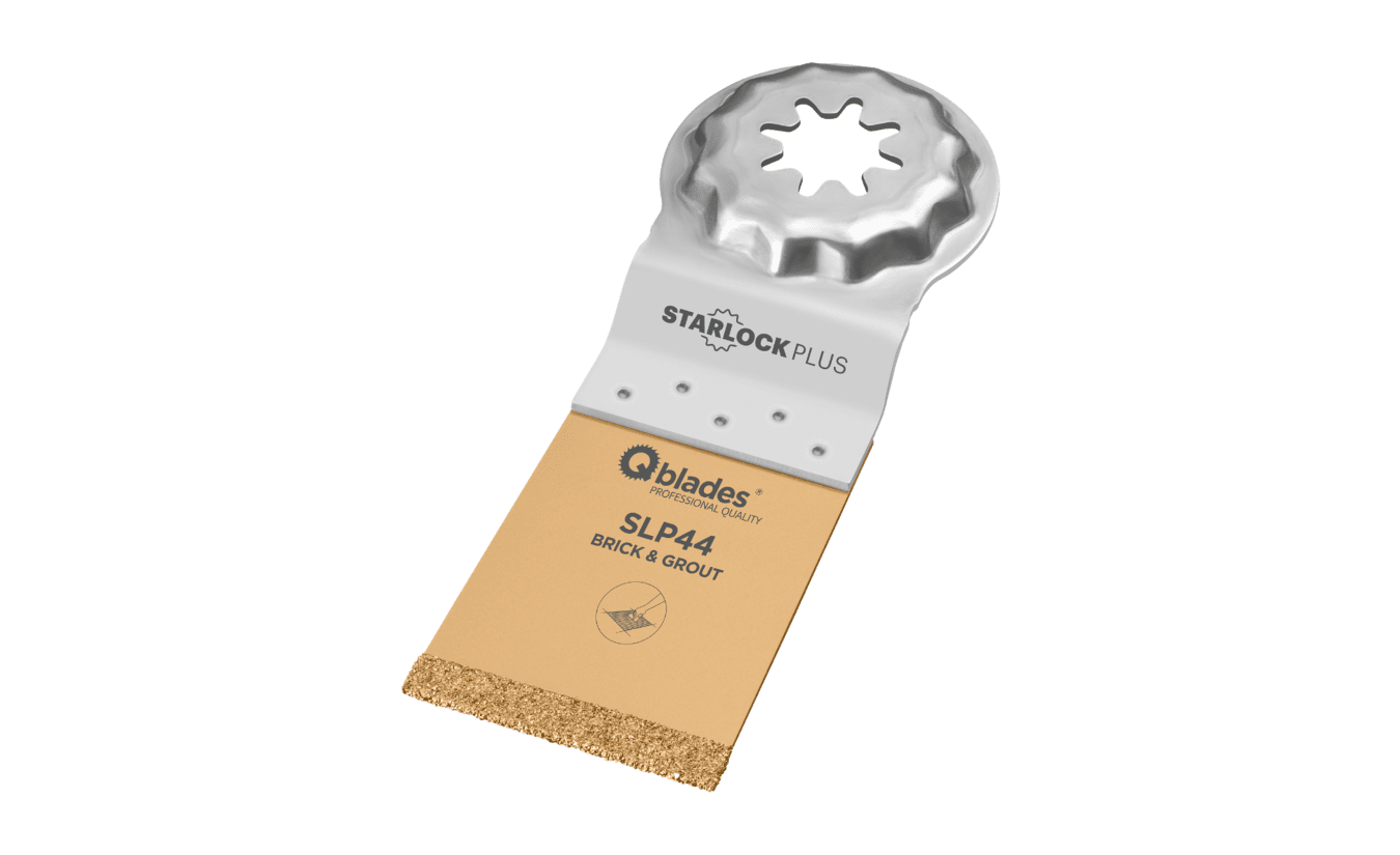 Qblades SLP44 multitool hardmetaal zaagblad 35x50mm Steen en Beton (Starlock-Plus)