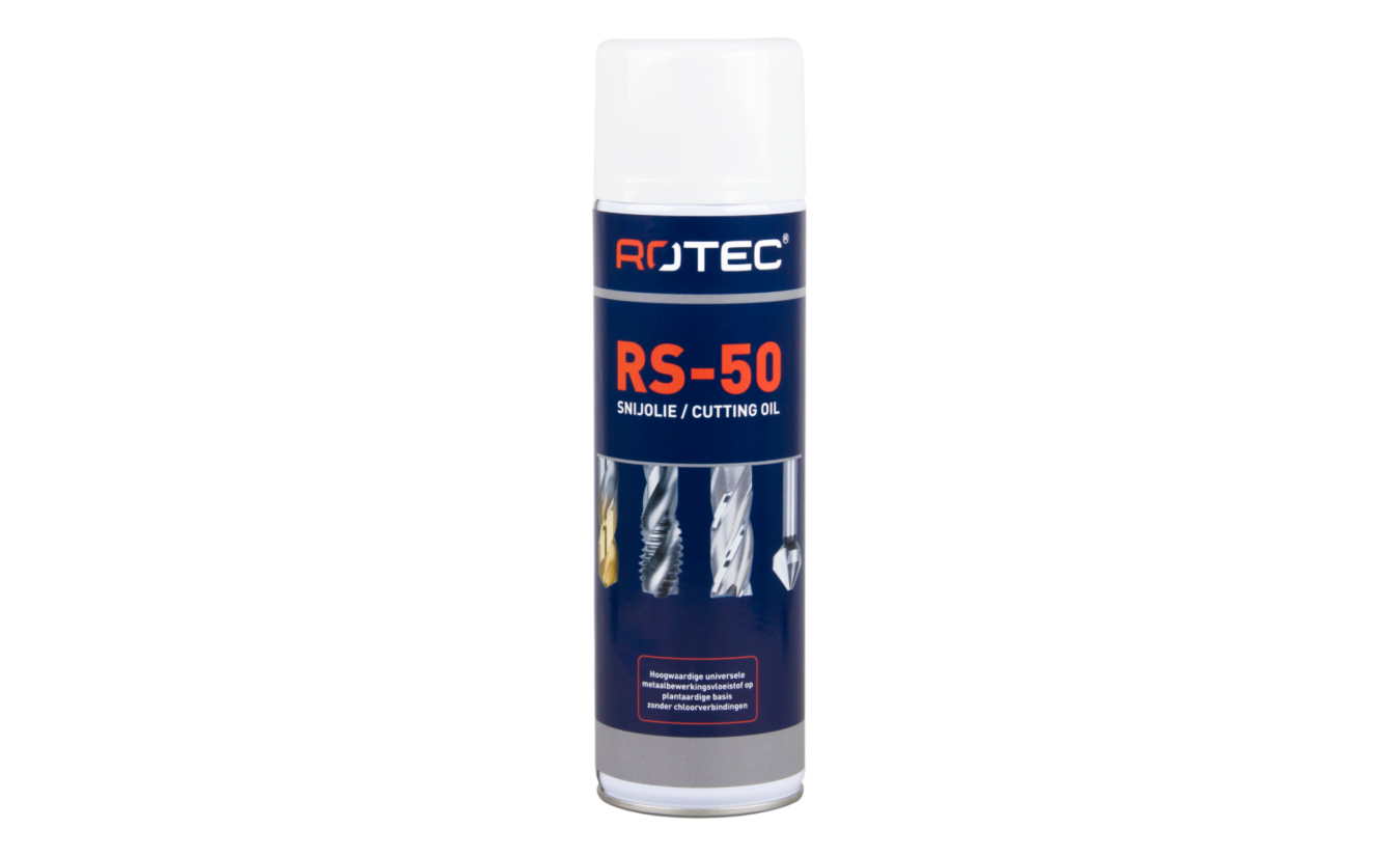 Snijolie RS50 - spuitbus 400 ml - Rotec