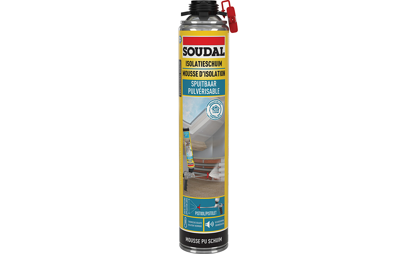 Soudal spuitbaar isolatieschuim 700ml