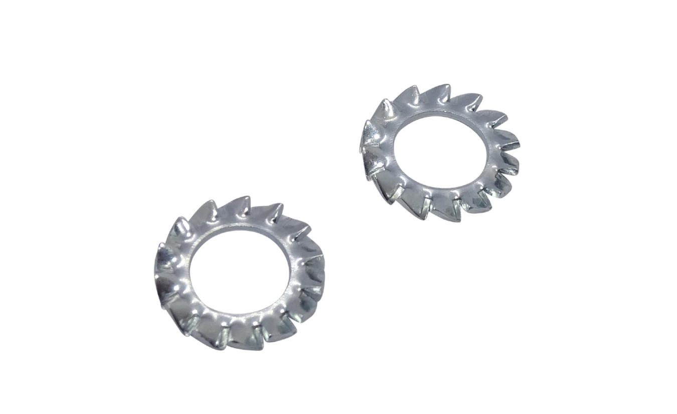 Tandveerringen DIN 6798A, M4 / 200 stuks