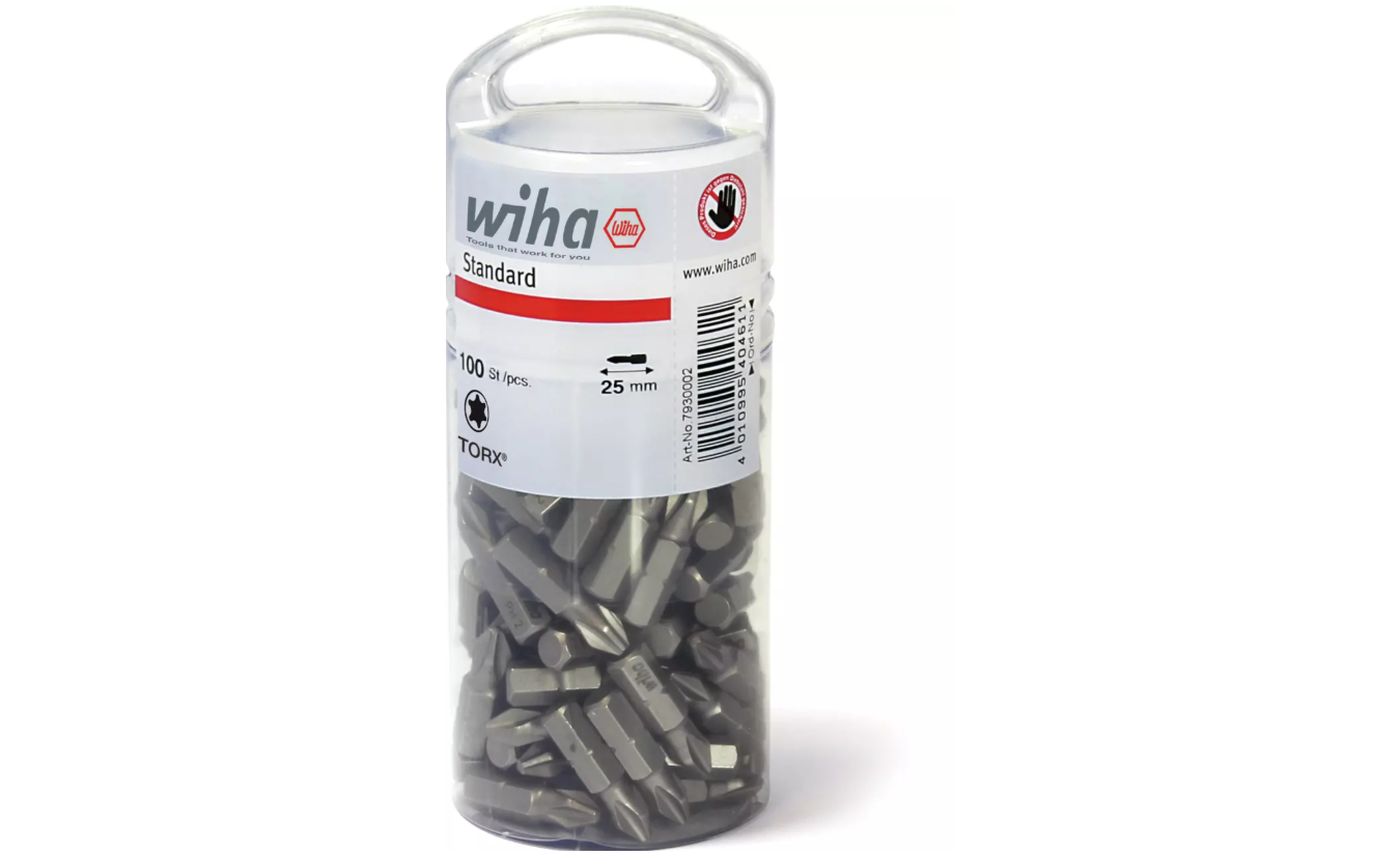 Wiha PZ2 bit 25mm - 100 stuks